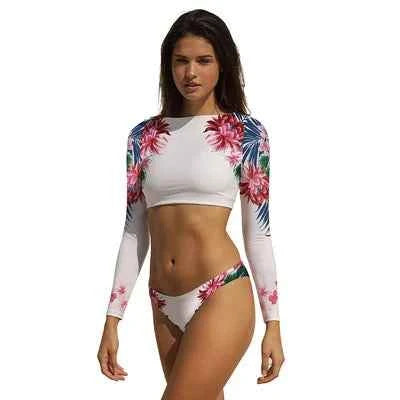 Long Sleeve Swimwear Set