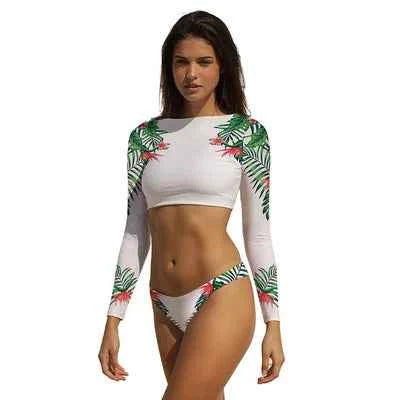 Long Sleeve Swimwear Set